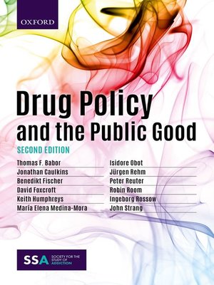 cover image of Drug Policy and the Public Good